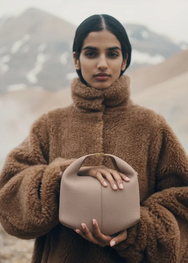 Béri Edition strukturiert Taupe