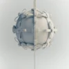 Button Bow Sphere Edition Porzellan