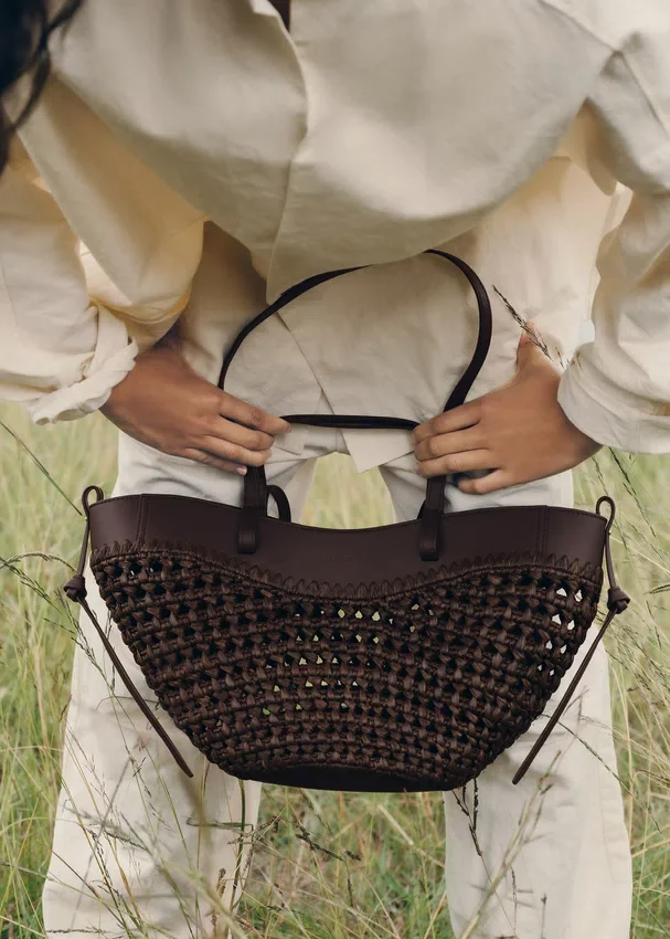 Cyme Mini Edition Raffia Ebony