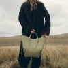 Cyme Tote Edition, strukturiert, Linden