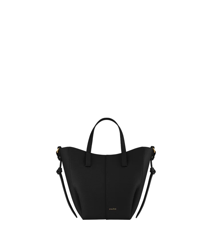 Cyme Tote Nano Edition, strukturiertes Schwarz