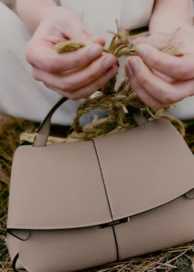 Mokki Mini Edition, strukturiert, taupe