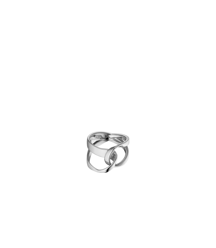Éole Ring Edition Silber aus rhodiniertem Messing