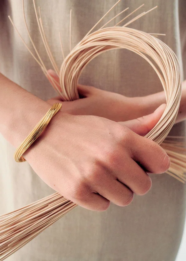 Rozo Armreif Edition Rattan
